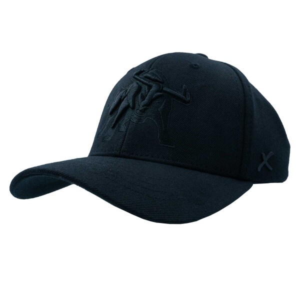 Blackout Aggie Bull Fitted Hat